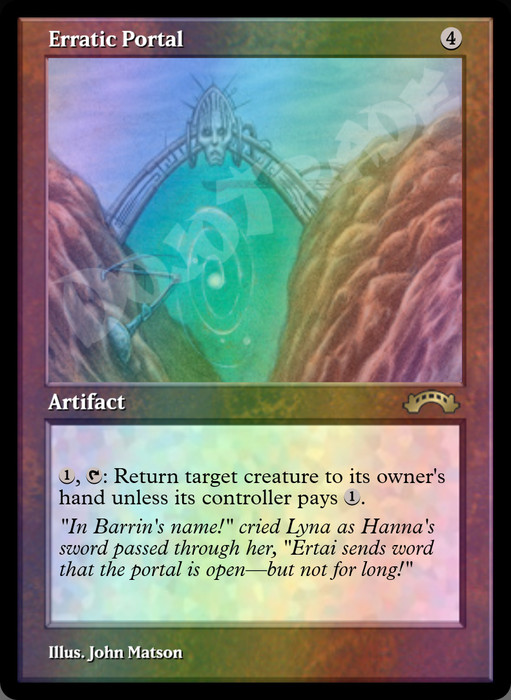 Erratic Portal FOIL