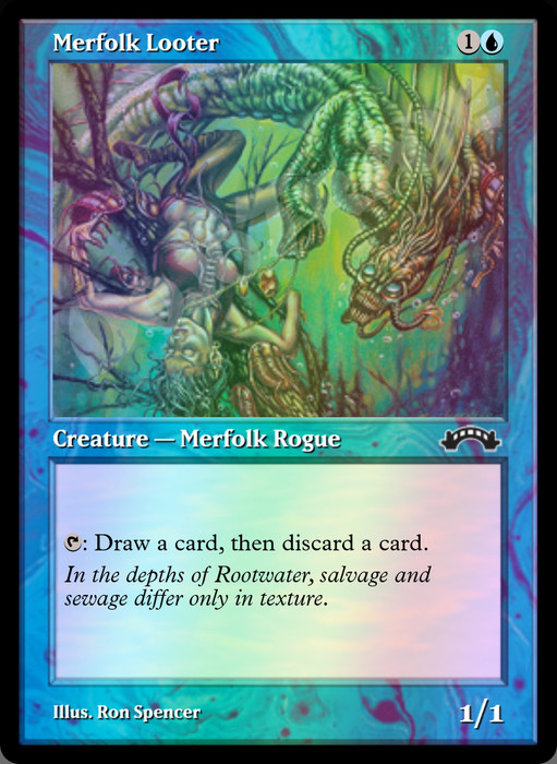 Merfolk Looter FOIL