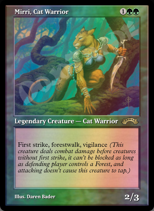 Mirri, Cat Warrior FOIL