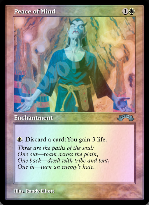 Peace of Mind FOIL