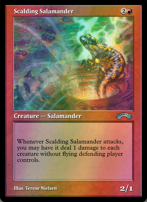 Scalding Salamander FOIL