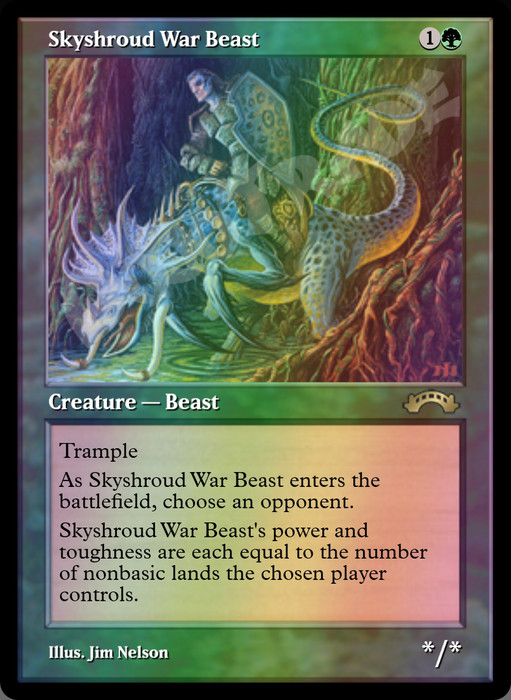 Skyshroud War Beast FOIL