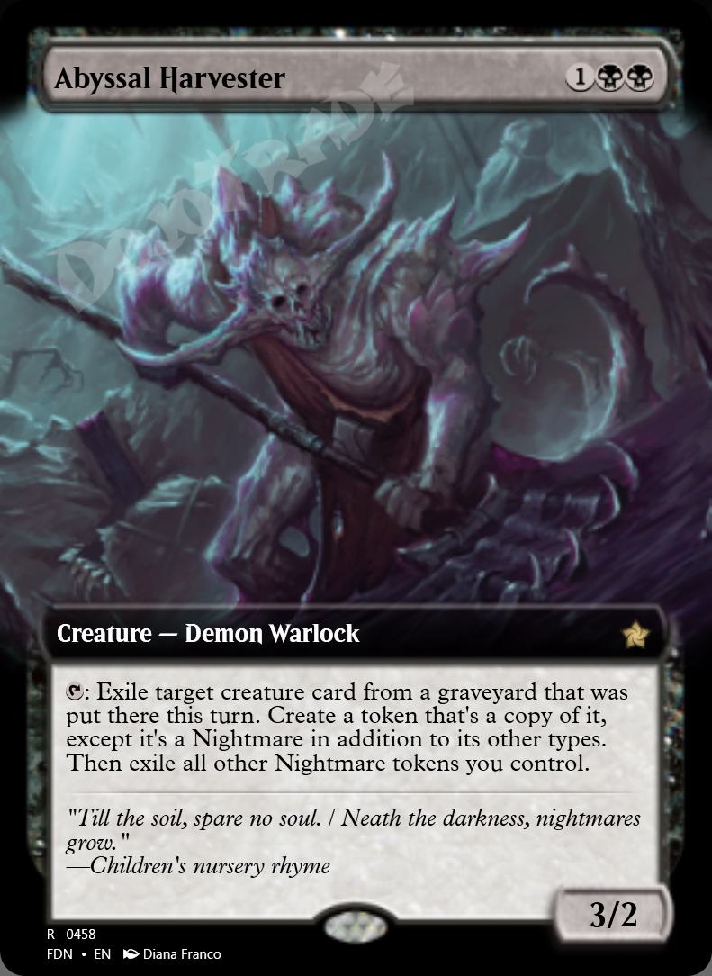 Abyssal Harvester (Extended Art)