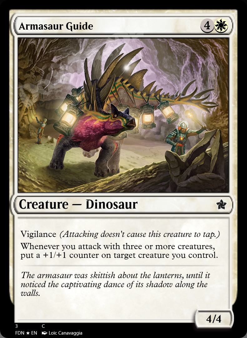 Armasaur Guide FOIL