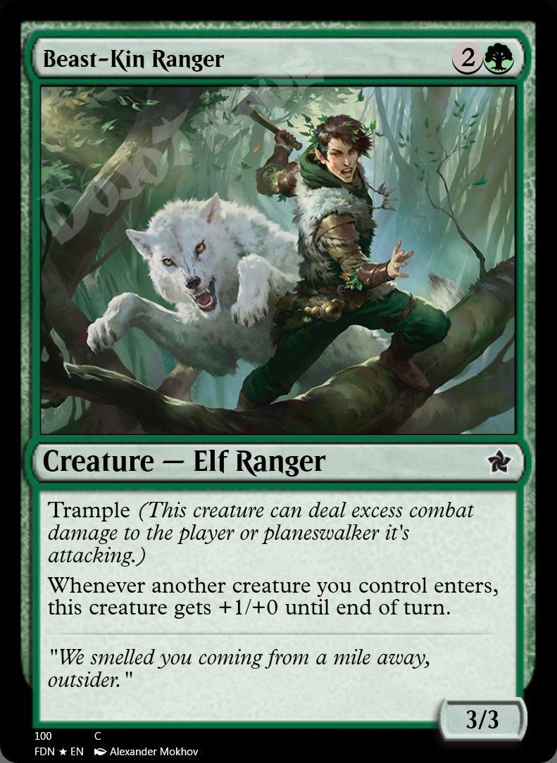 Beast-Kin Ranger FOIL