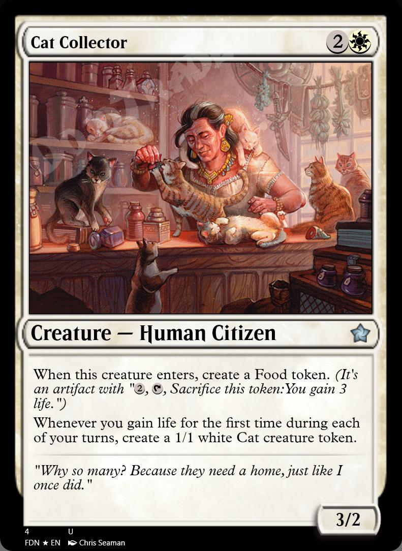 Cat Collector FOIL