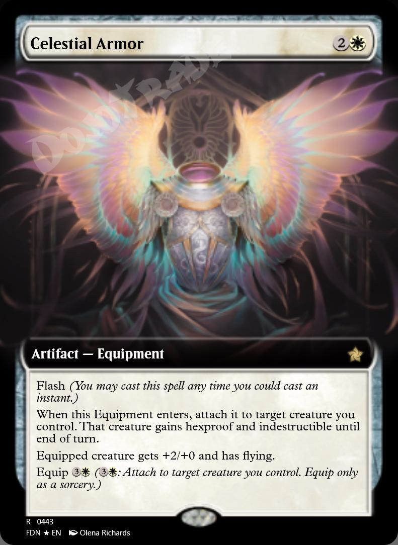 Celestial Armor (Extended Art) FOIL