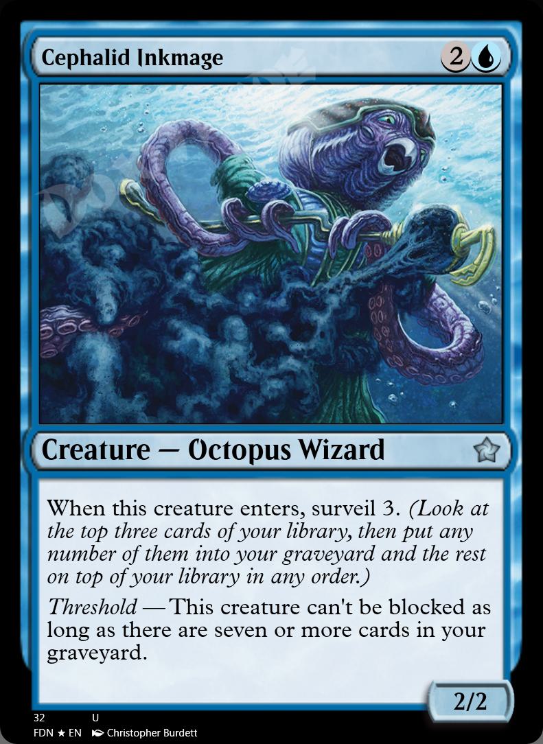 Cephalid Inkmage FOIL