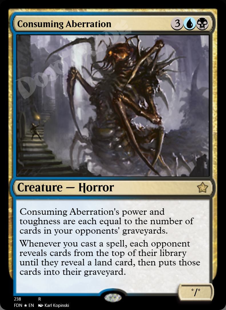 Consuming Aberration FOIL