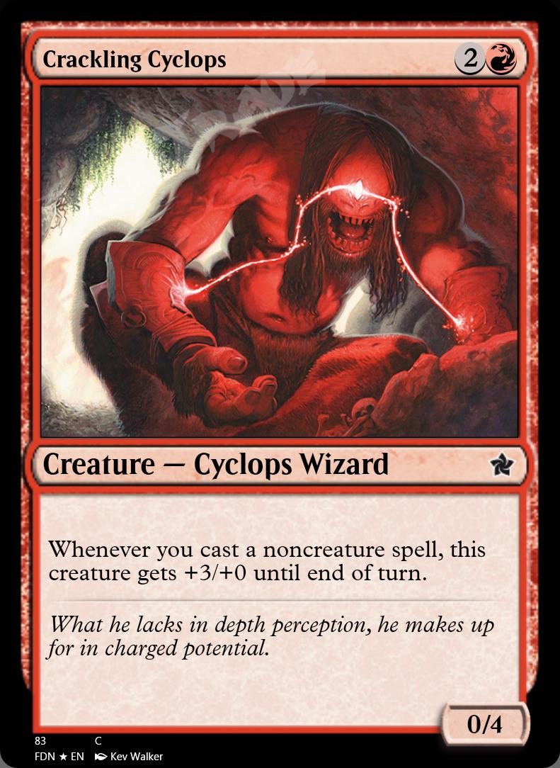 Crackling Cyclops FOIL