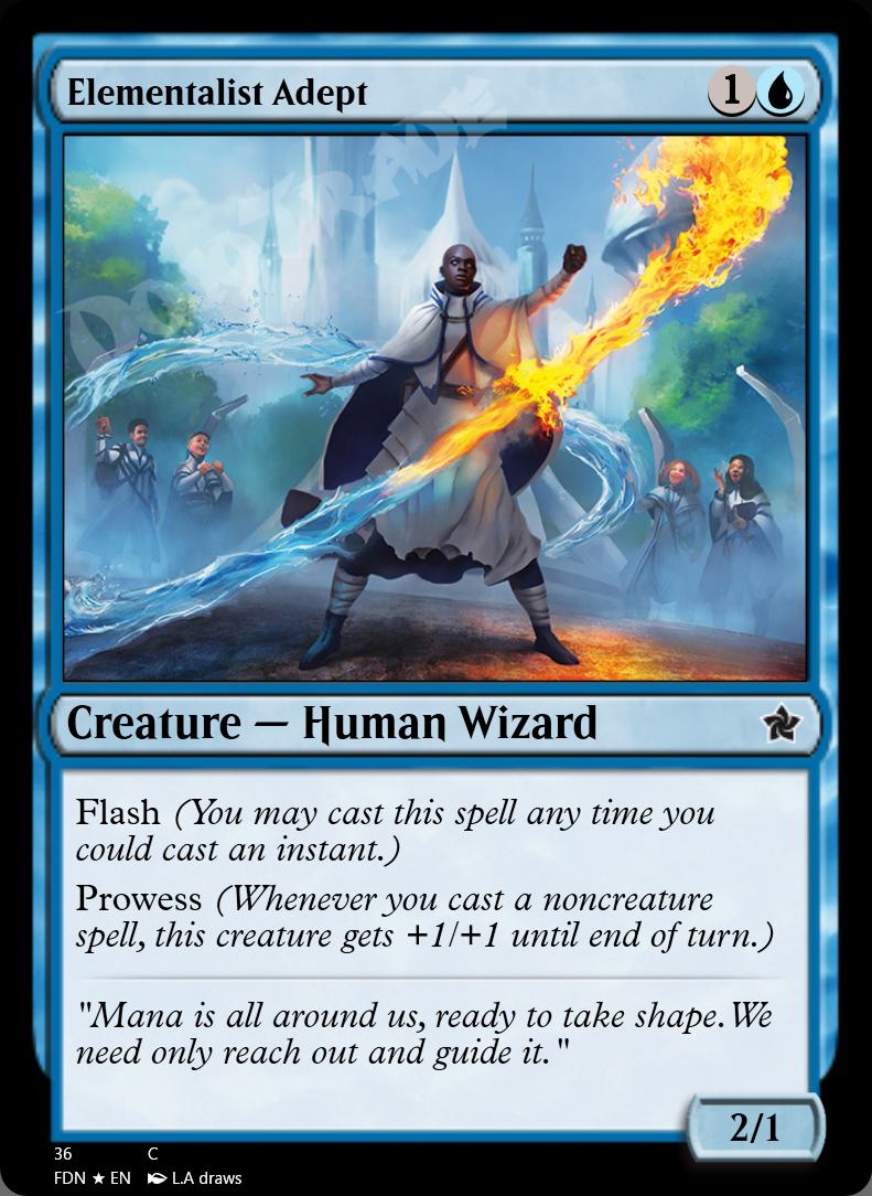 Elementalist Adept FOIL