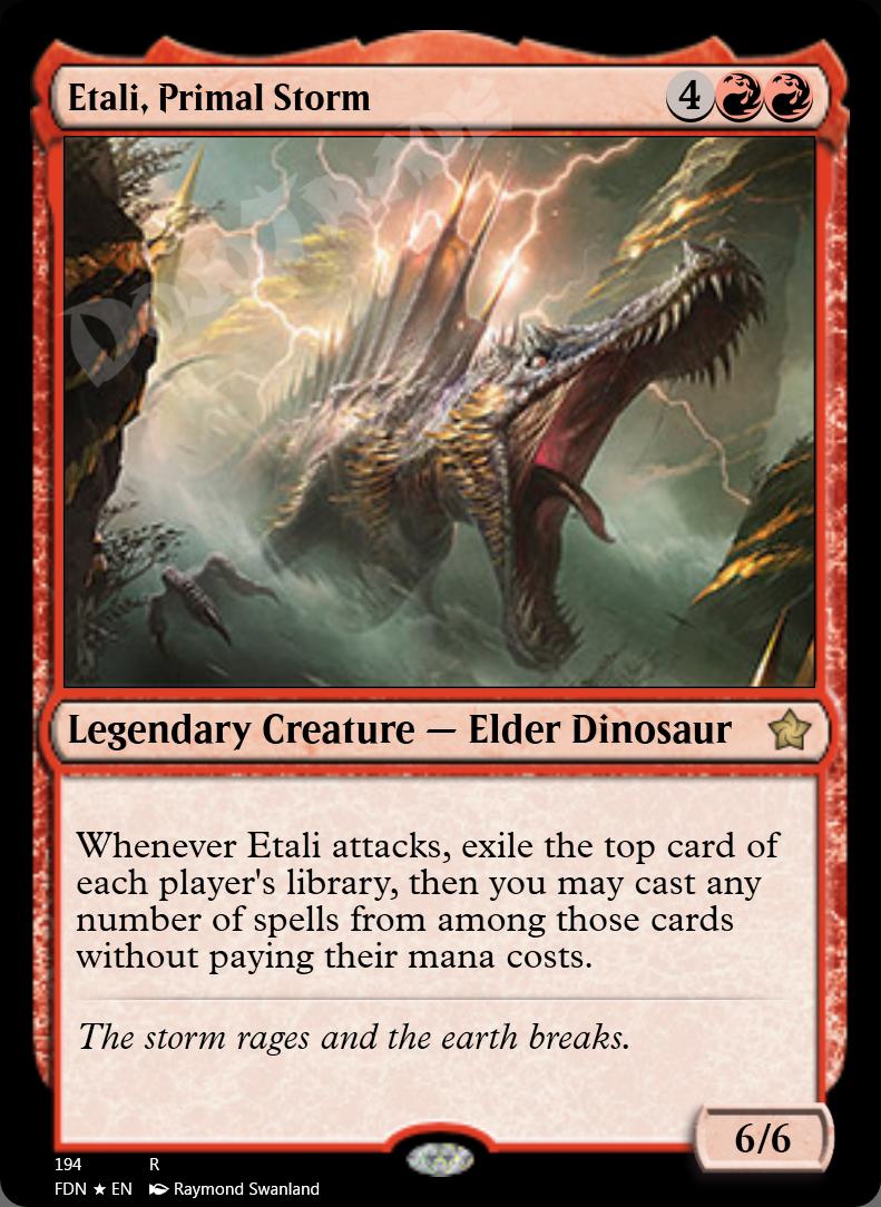 Etali, Primal Storm FOIL