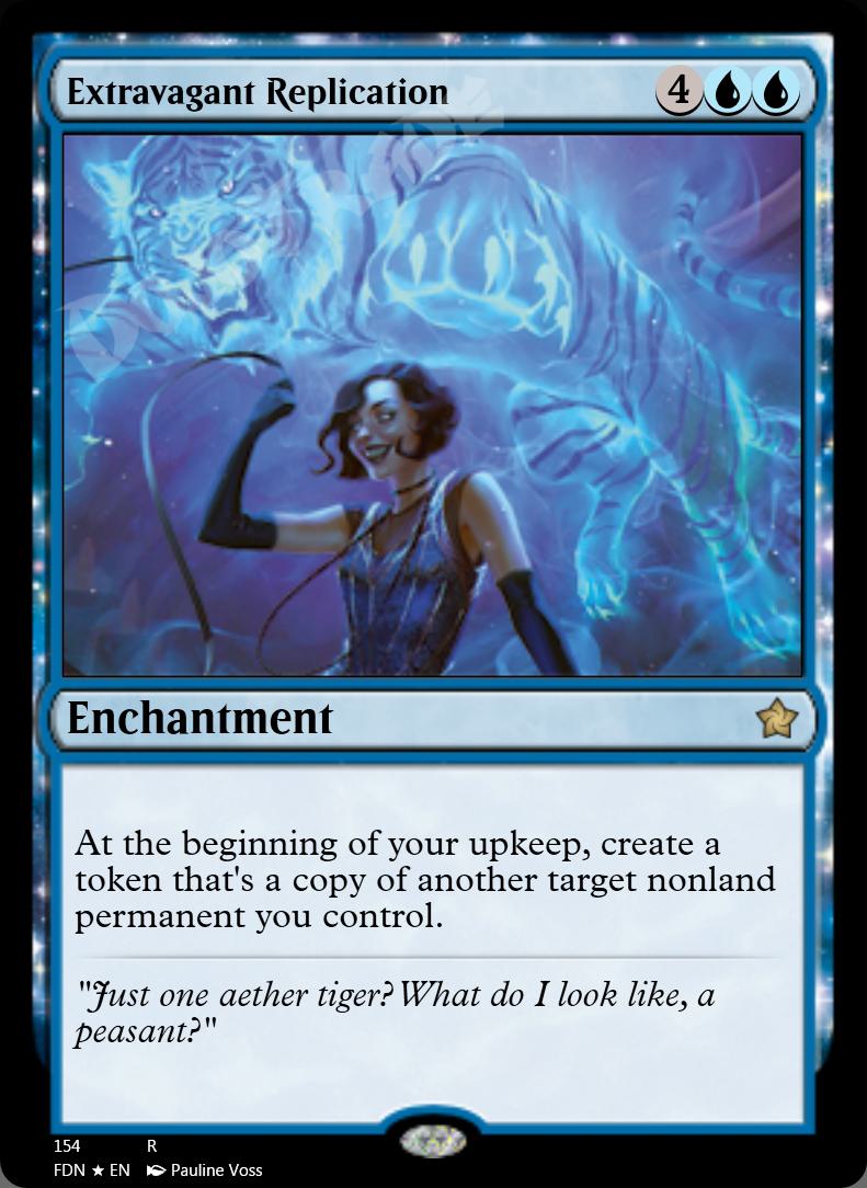 Extravagant Replication FOIL