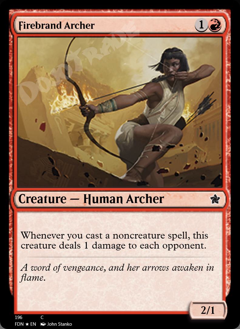 Firebrand Archer FOIL