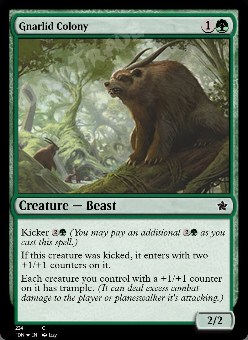 Gnarlid Colony FOIL