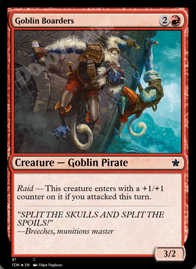 Goblin Boarders FOIL