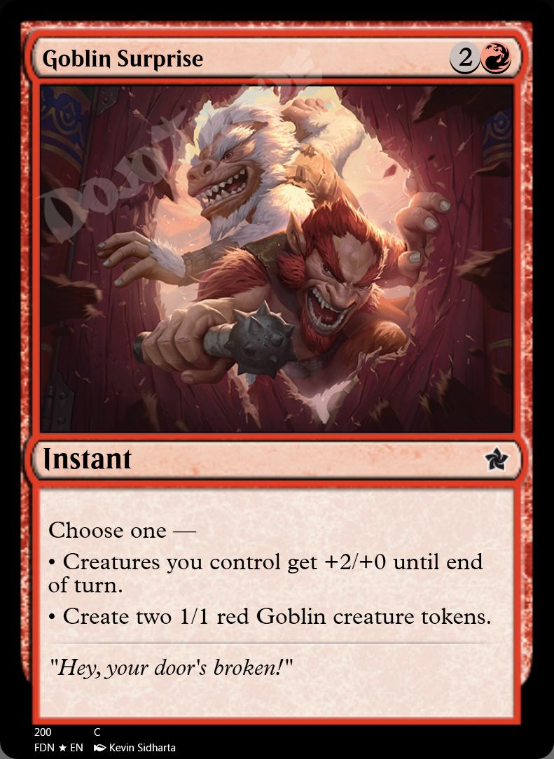 Goblin Surprise FOIL