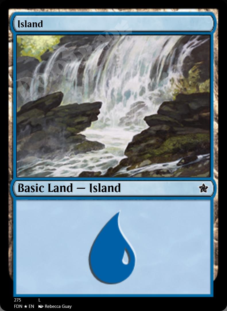 Island (#275) FOIL