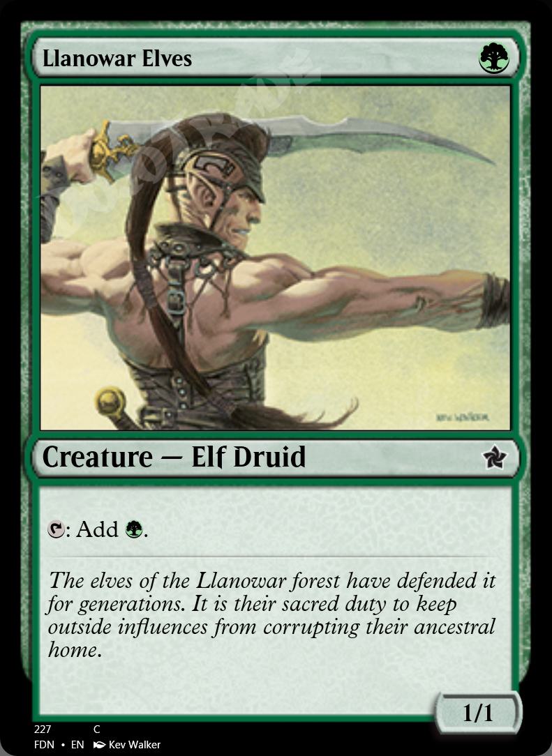 Llanowar Elves