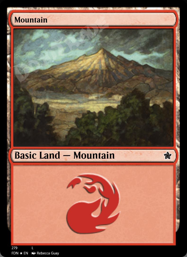 Mountain (#279) FOIL