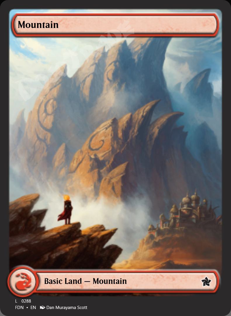 Mountain (#289) FOIL