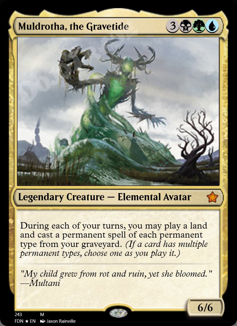 Muldrotha, the Gravetide FOIL