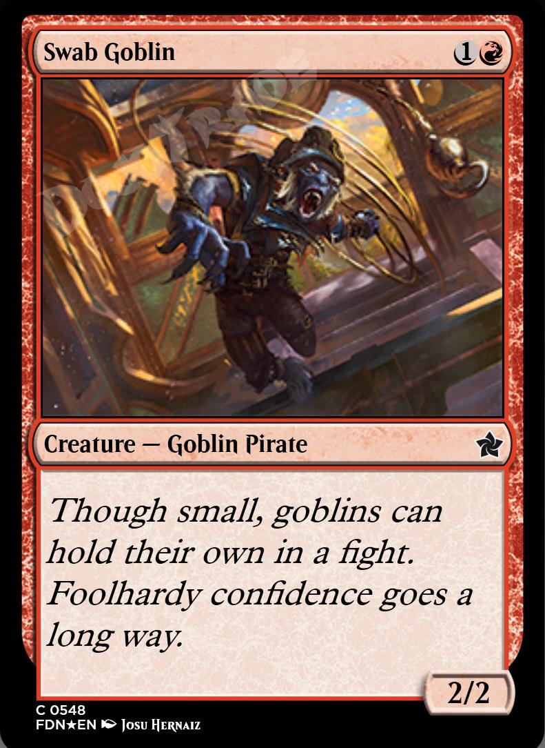 Swab Goblin FOIL