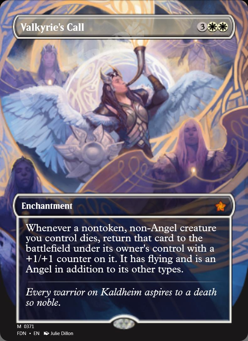 Valkyrie's Call (Mana Foil)