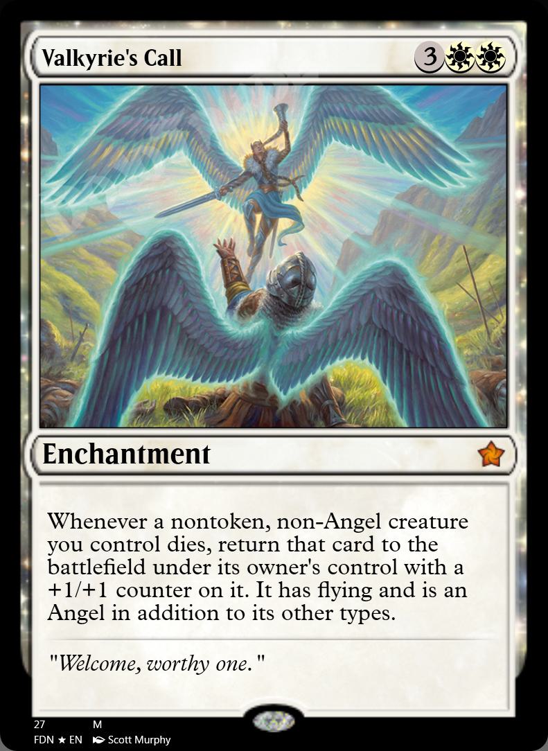 Valkyrie's Call FOIL