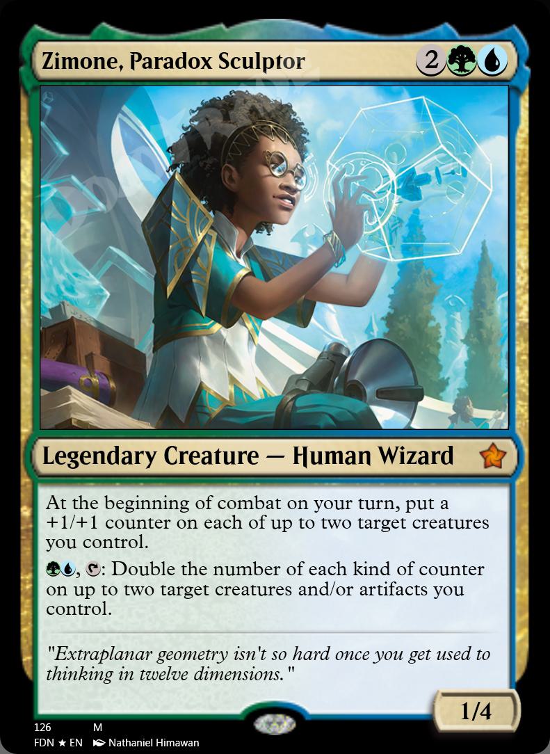 Zimone, Paradox Sculptor FOIL