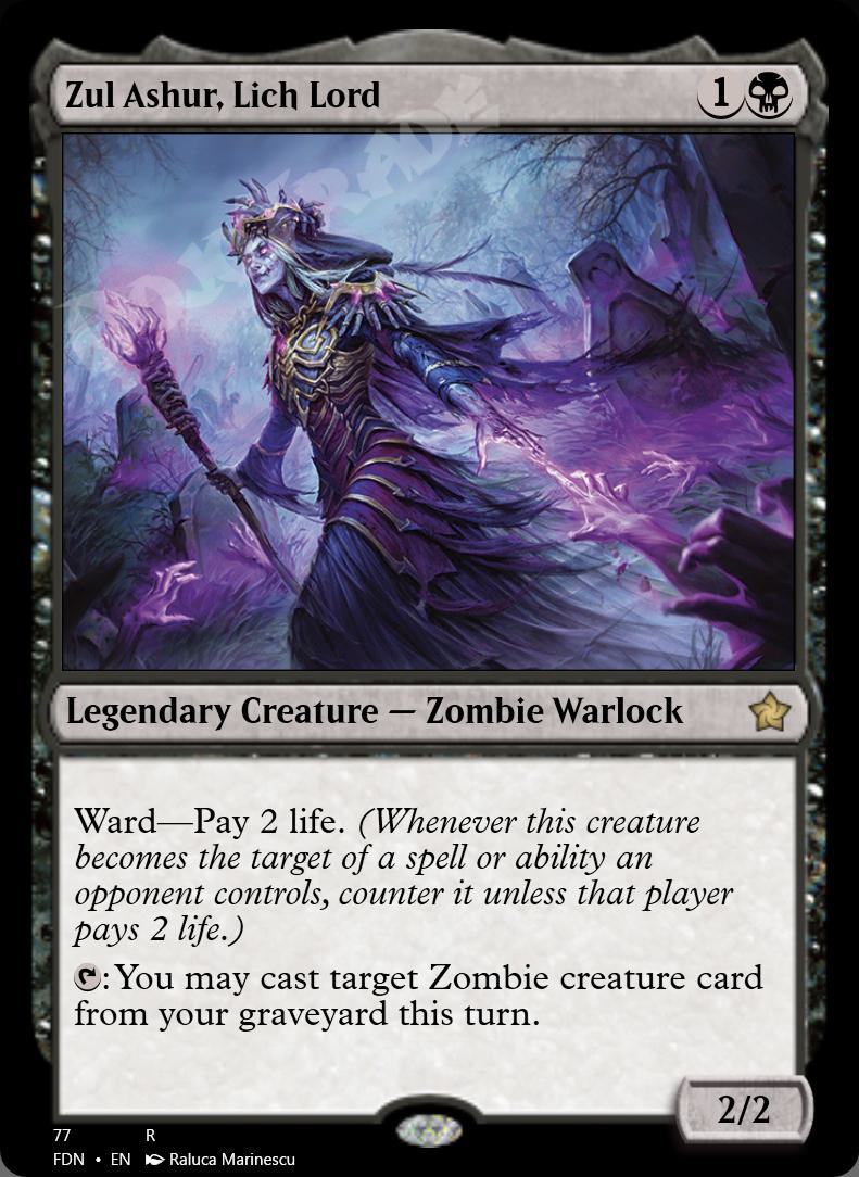 Zul Ashur, Lich Lord