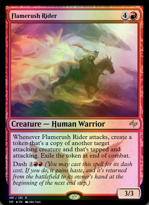 Flamerush Rider FOIL