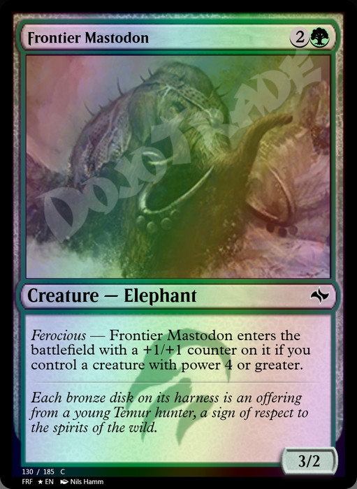 Frontier Mastodon FOIL