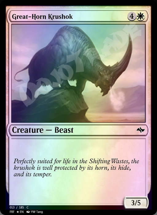 Great-Horn Krushok FOIL