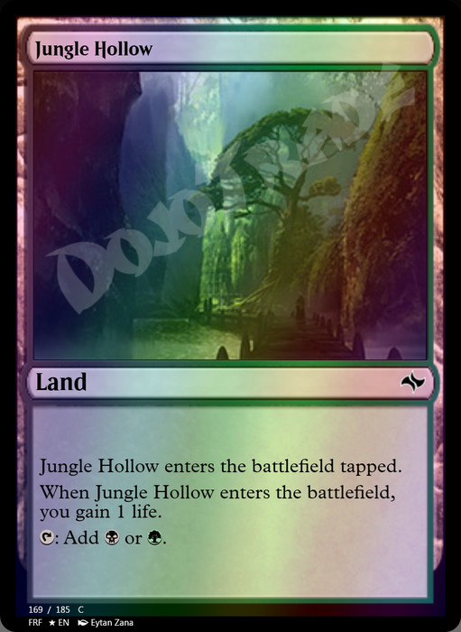 Jungle Hollow FOIL