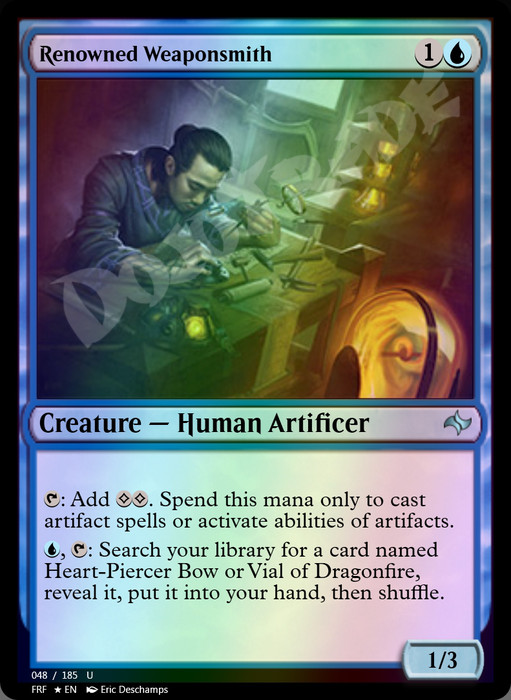 Renowned Weaponsmith FOIL