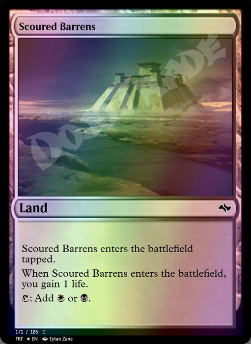 Scoured Barrens FOIL