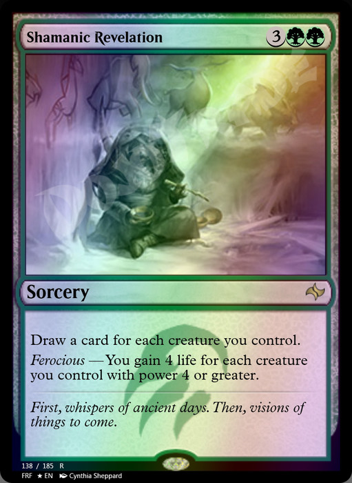 Shamanic Revelation FOIL