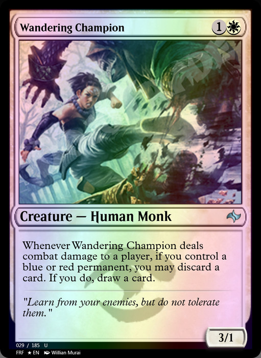 Wandering Champion FOIL