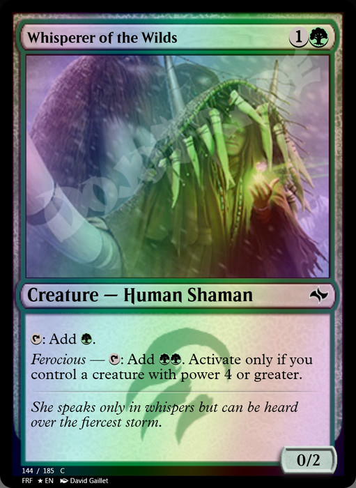 Whisperer of the Wilds FOIL