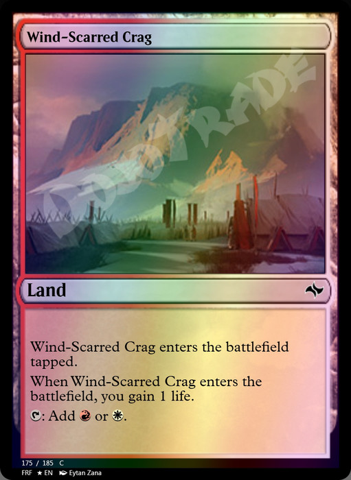 Wind-Scarred Crag FOIL