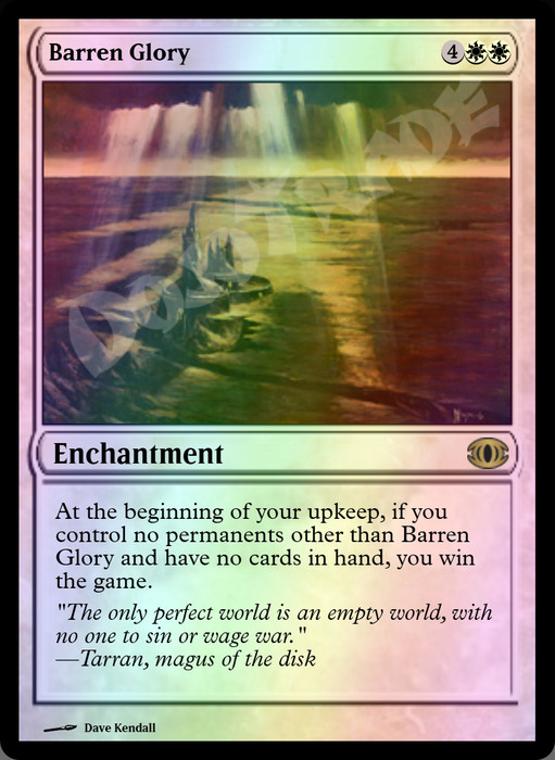 Barren Glory FOIL