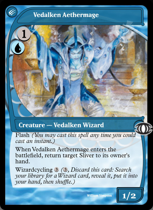 Vedalken Aethermage