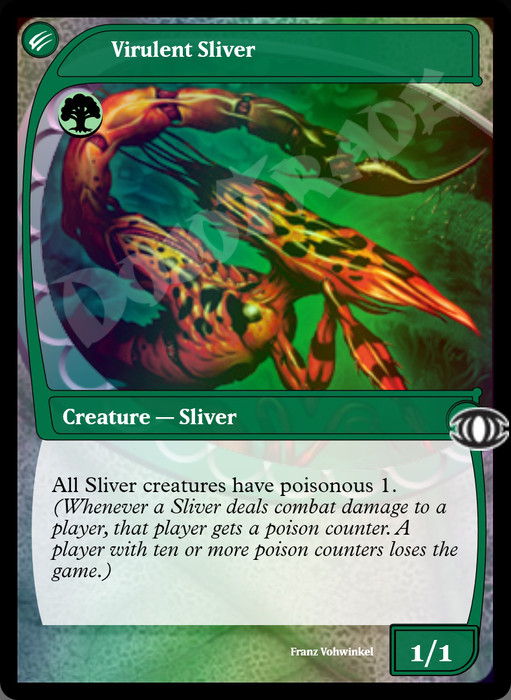 Virulent Sliver FOIL