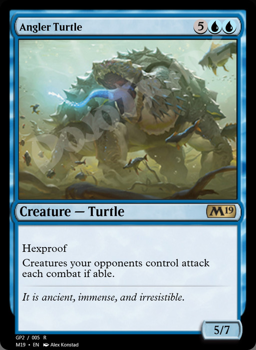 Angler Turtle