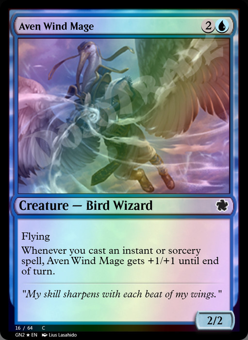 Aven Wind Mage FOIL