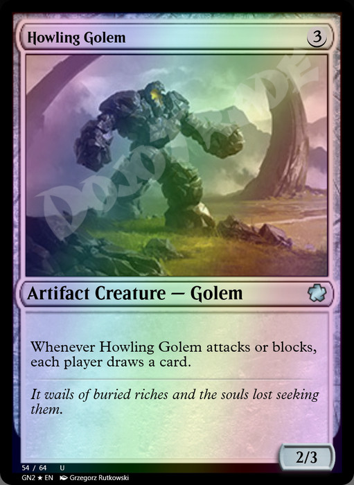 Howling Golem FOIL