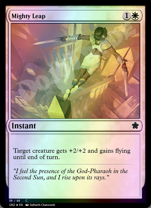 Mighty Leap FOIL