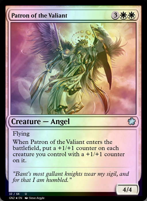 Patron of the Valiant FOIL