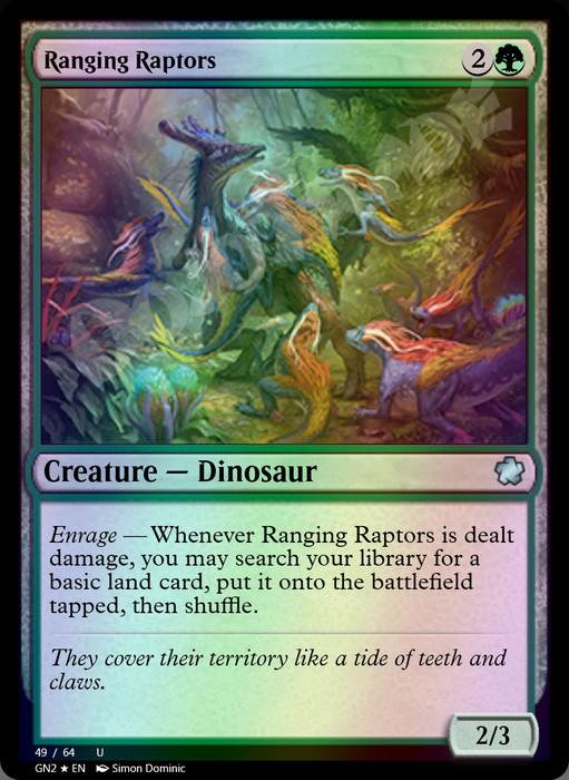 Ranging Raptors FOIL